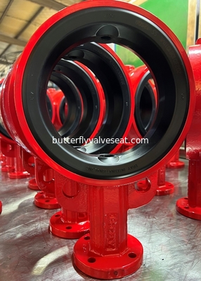 Bonded EPDM, kursi katup Bonded Buna-N untuk katup kupu-kupu duduk yang tangguh