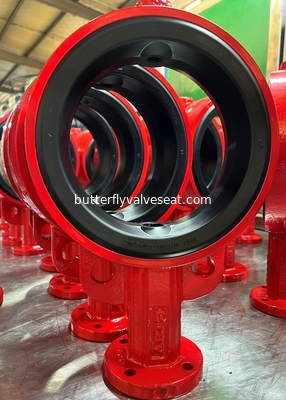 Bonded EPDM, kursi katup Bonded Buna-N untuk katup kupu-kupu duduk yang tangguh