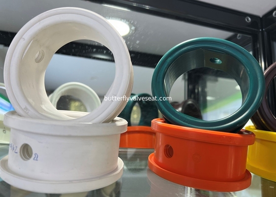 Kursi Katup Karet Silikon Untuk Katup Kupu-Kupu, Durometer 50±5