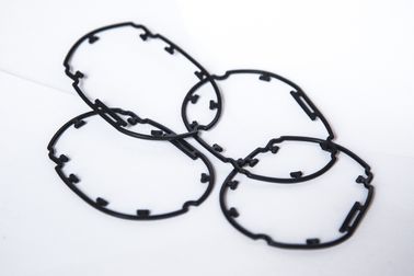 Suku Cadang Mobil Sealing Gasket Flange Karet, Peralatan Medis Gasket Wajah Penuh