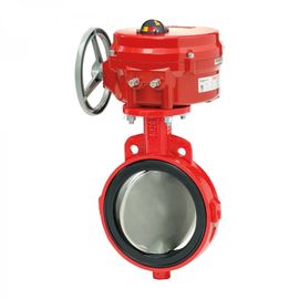 Vulcanized EPDM Seat Butterfly Valve Accessories Kisaran Ukuran 2 Inch - 24 Inch