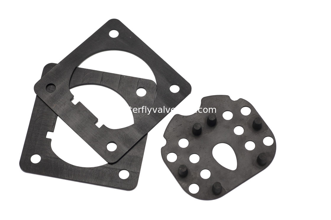 Gasket Hitam Elastis Kinerja Kompresi Tinggi Jenis Segel Mekanik Layanan OEM / ODM